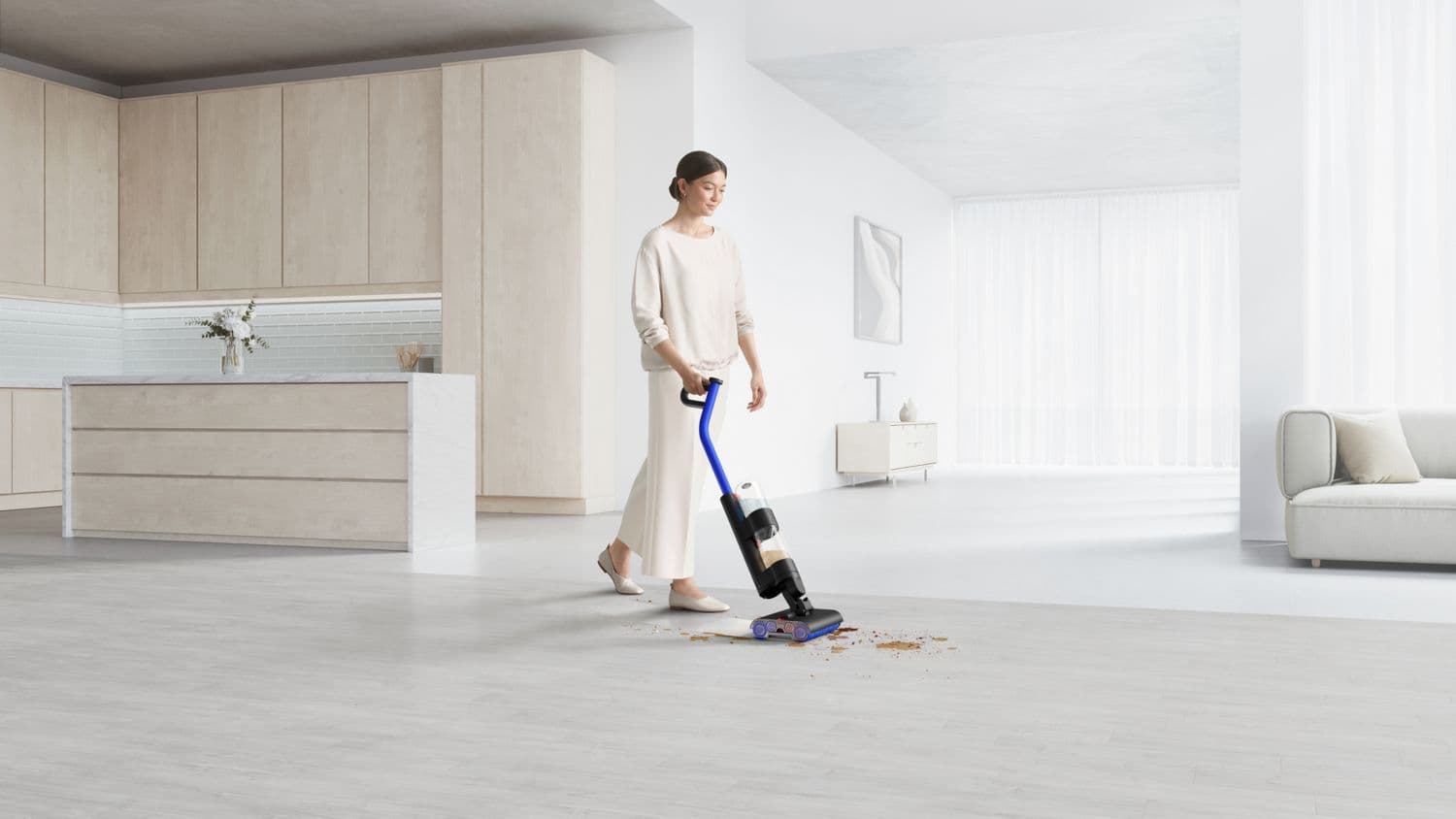 Dyson WashG1™ Máquina para Lavagem de Pavimentos Duros - Azul/Preto